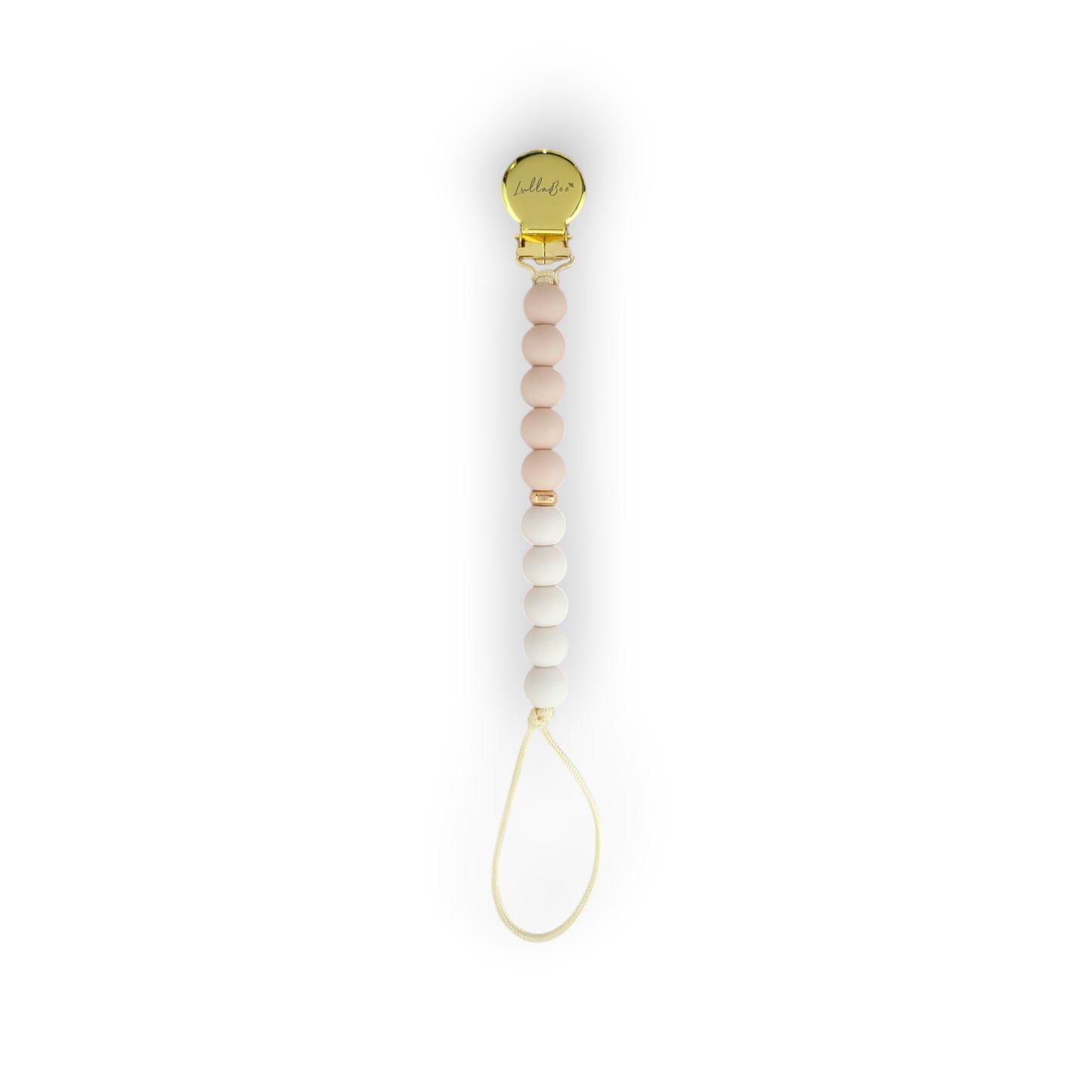 Strawberry & Cream Pacifier Clip