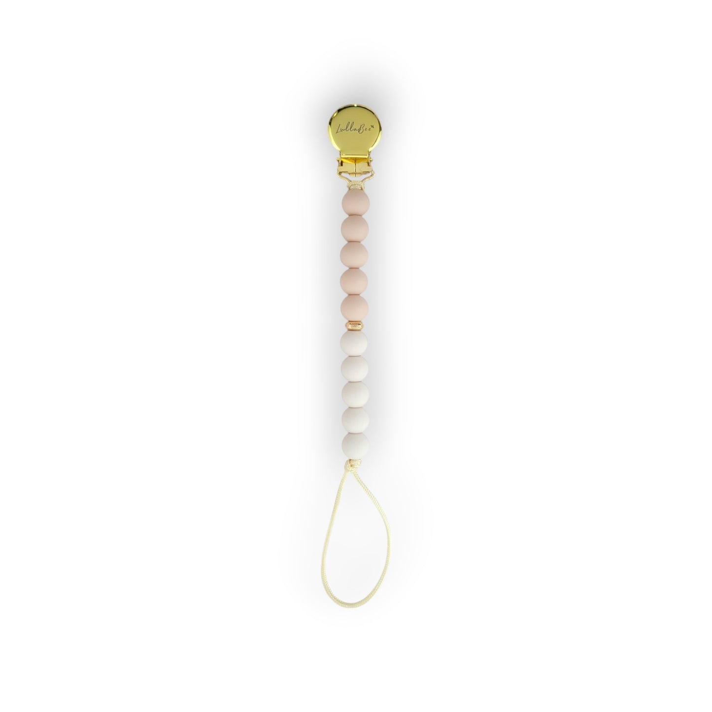 Strawberry & Cream Pacifier Clip