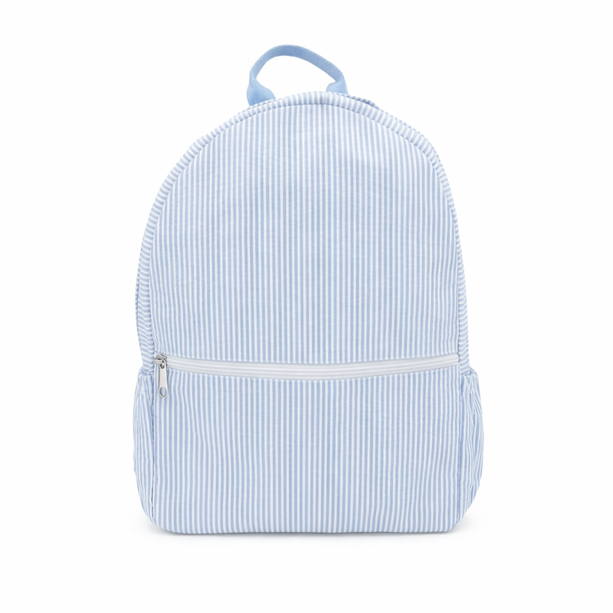 Sac à dos en seersucker bleu bébé MINT