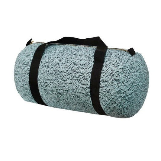 MINT Aqua Cheetah Seersucker XL Duffel