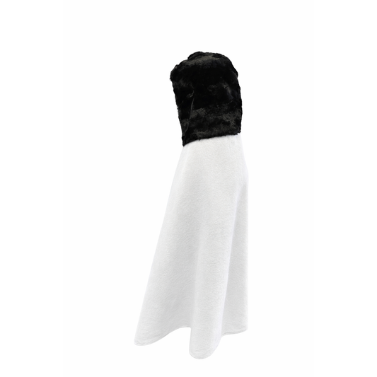 Lullabee Caviar Black XL Baby Hooded Towel
