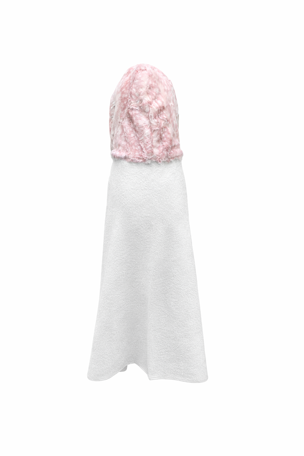 Lullabee Pink Fawn XL Baby Hooded Towel