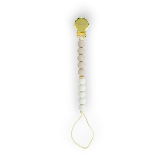 Golden Drop Pacifier Clip