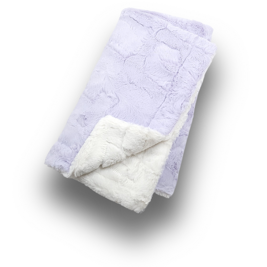 Lullabee Twinkle Mauve Minky Blanket