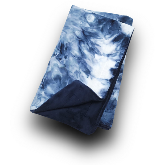 Lullabee Tie Dye Basic Minky Blanket