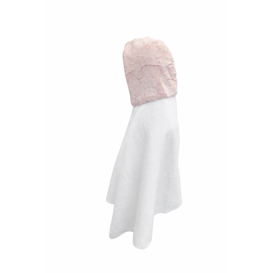 Lullabee Heather Rosewater XL Baby Hooded Towel