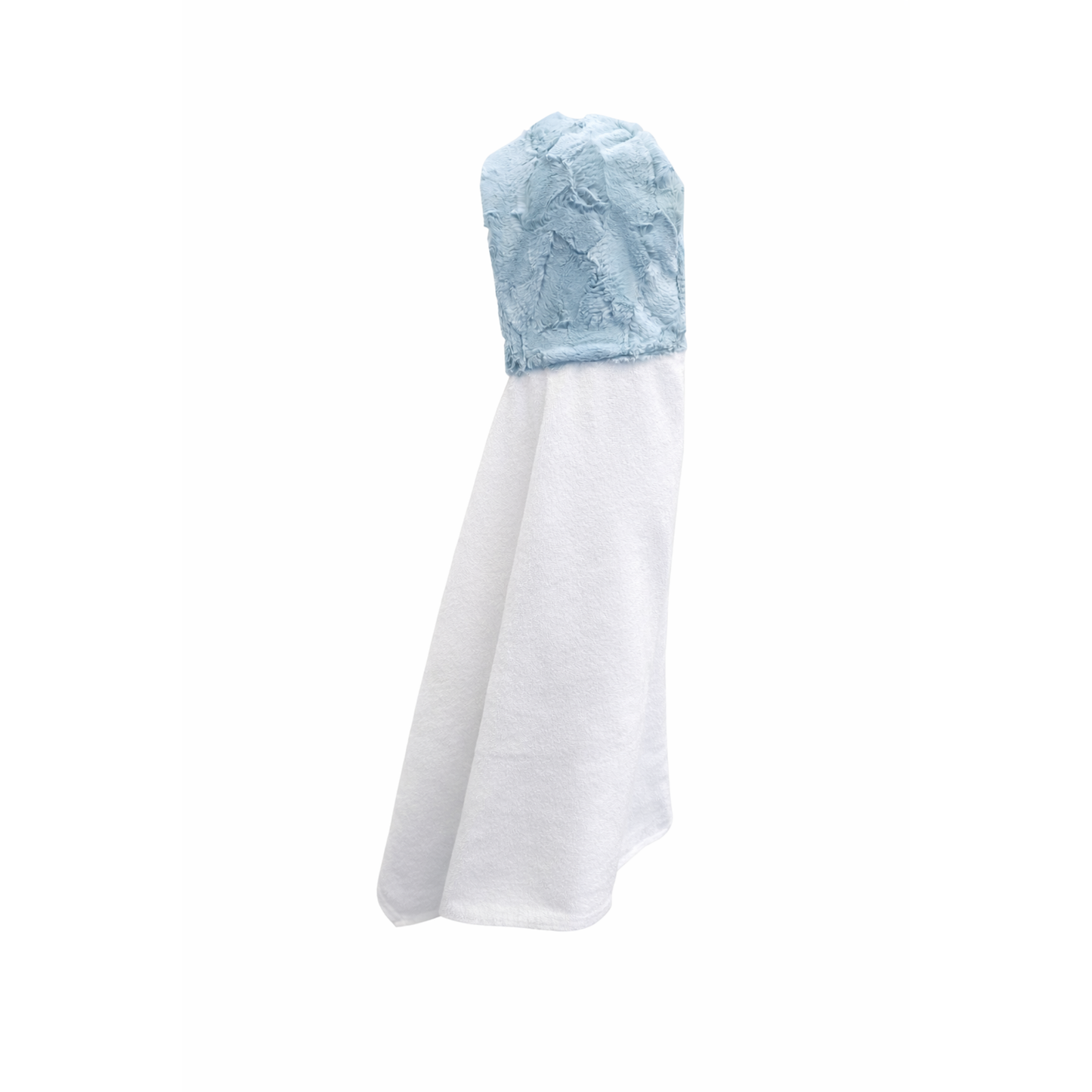Lullabee Raindrop Blue XL Baby Hooded Towel