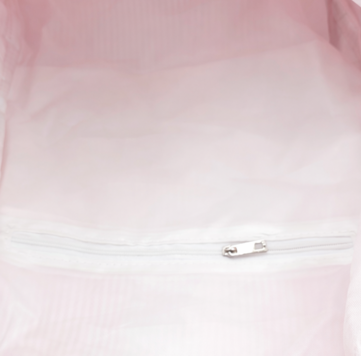 Lullabee Large Pink Seersucker Backpack - Free Pouch