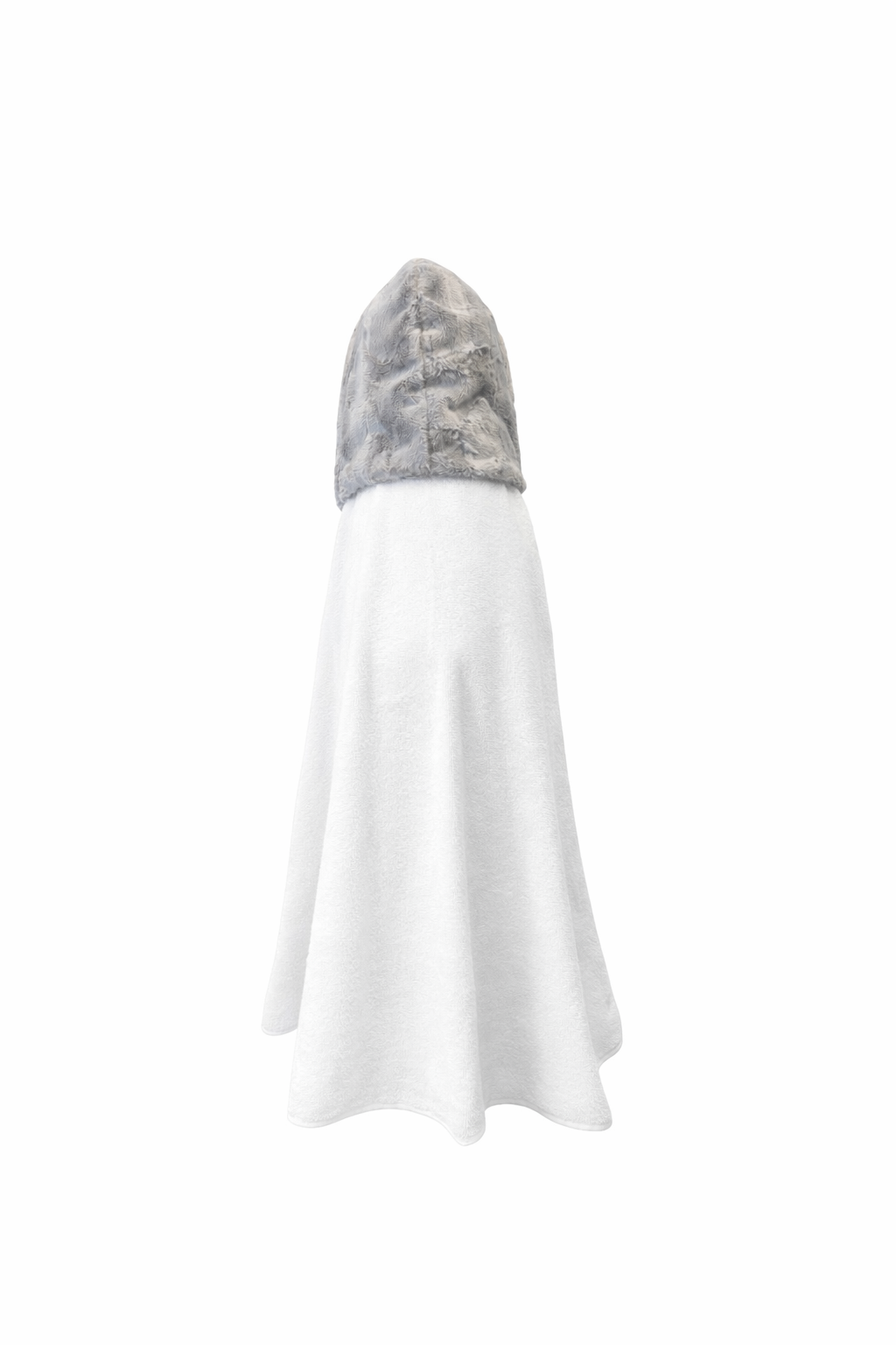 Lullabee Silver XL Baby Hooded Towel