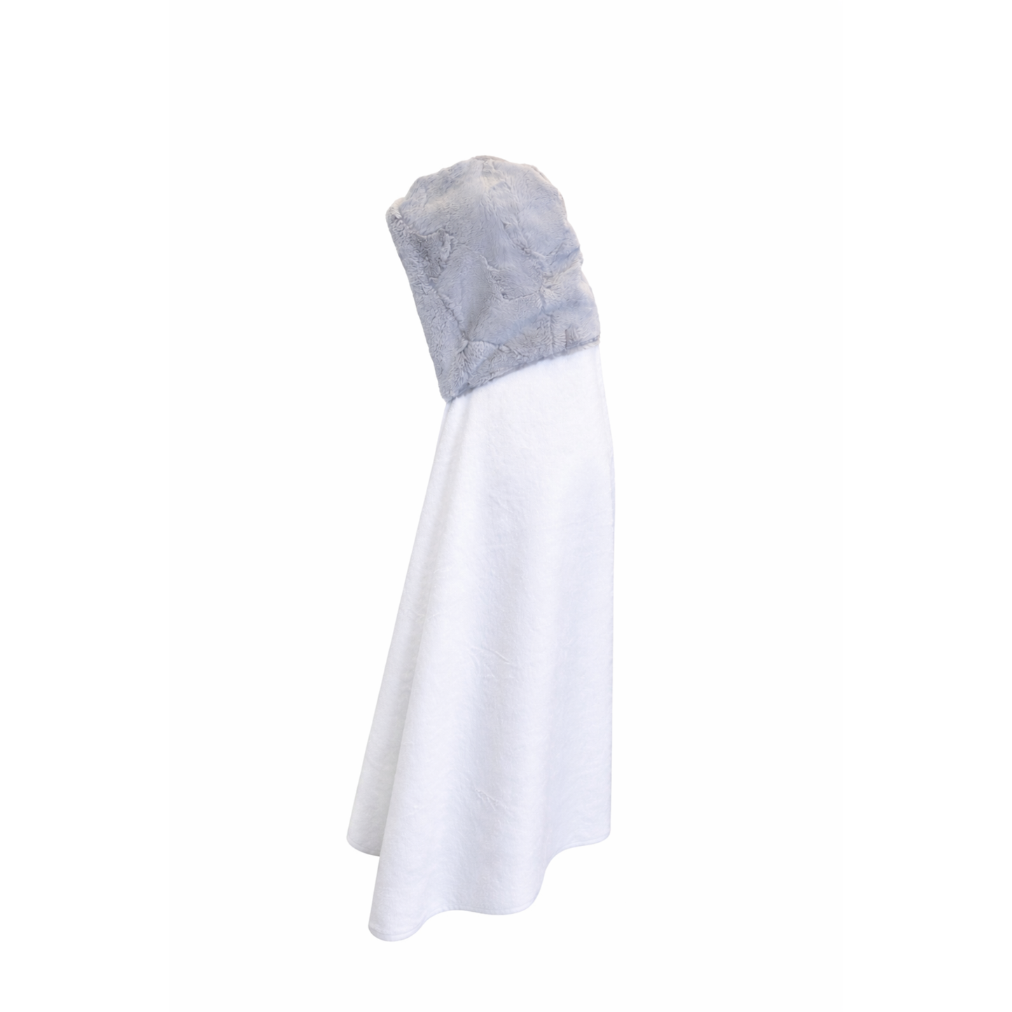 Lullabee Silver XL Baby Hooded Towel