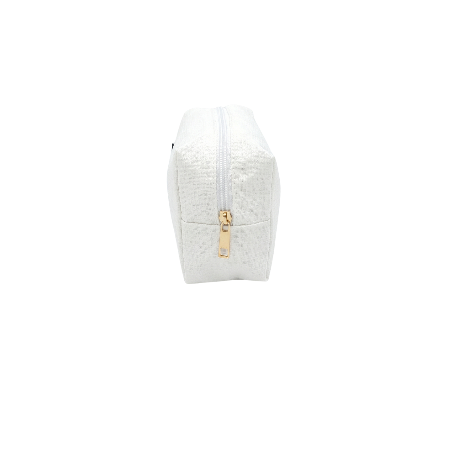 Lullabee Large White Seersucker Backpack - Free Pouch