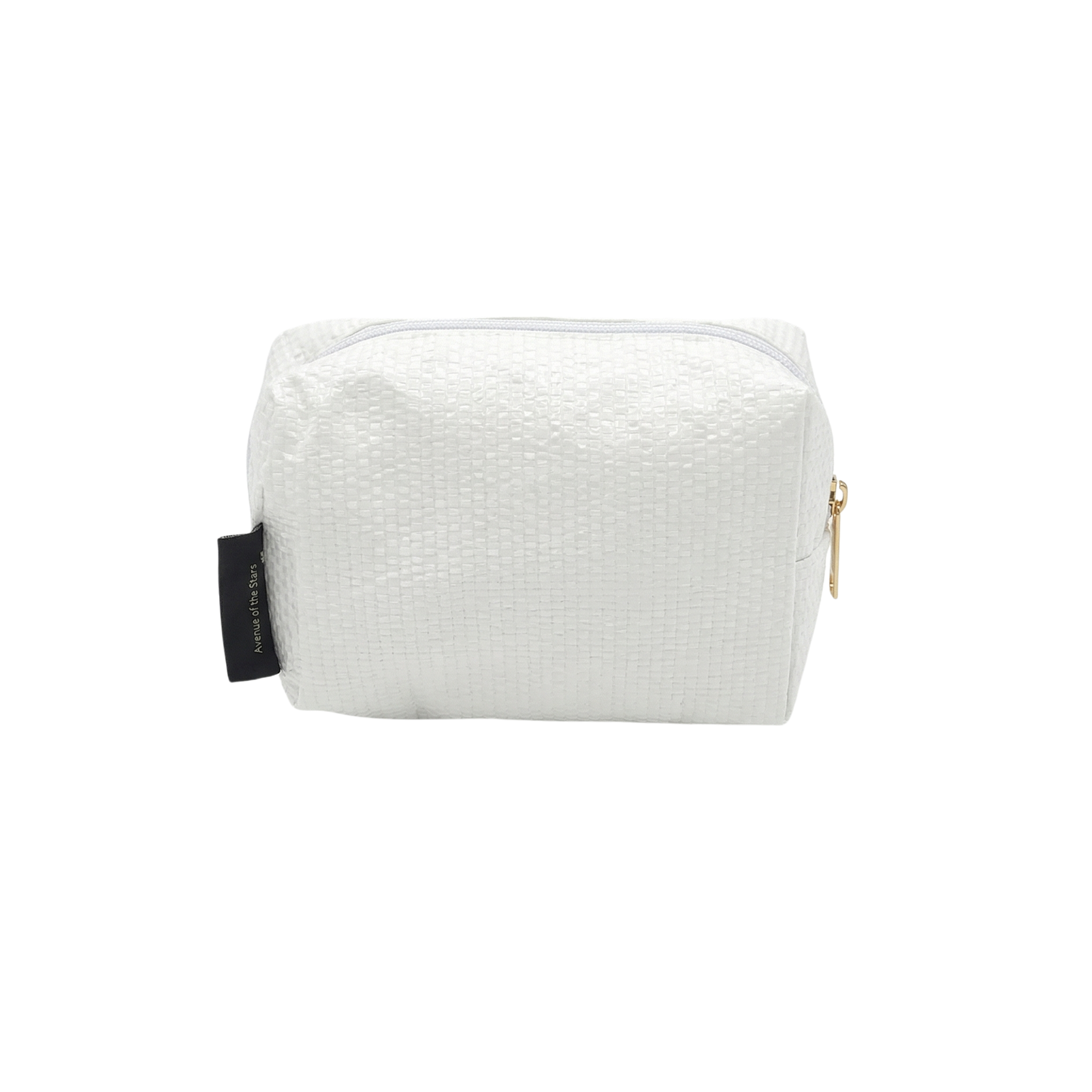Lullabee Large White Seersucker Backpack - Free Pouch